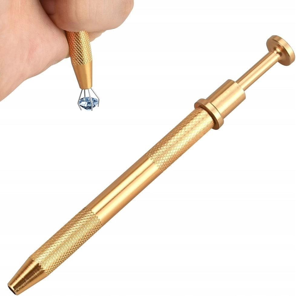 Pinza di Precisione con Quattro Ganci – Strumento a Molla per Piccoli Oggetti | Lunghezza 117mm, Larghezza 7mm