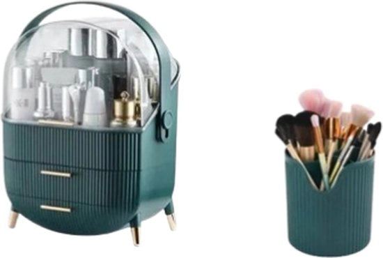 Organizzatore di trucchi - Scatola di conservazione - Set di accessori - Tasca di trucco - Borsa di trucco - 37x29x19CM