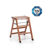 Scaletta foppapedretti 348106 sgabello tialzo noce