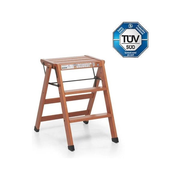 Scaletta foppapedretti 348106 sgabello tialzo noce