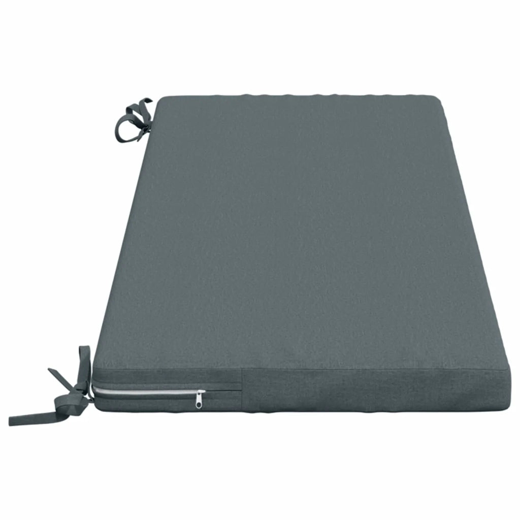 Cuscini per Panchina a 2 Pezzi SOEST 2 pz 100% Poliestere Blu 948859