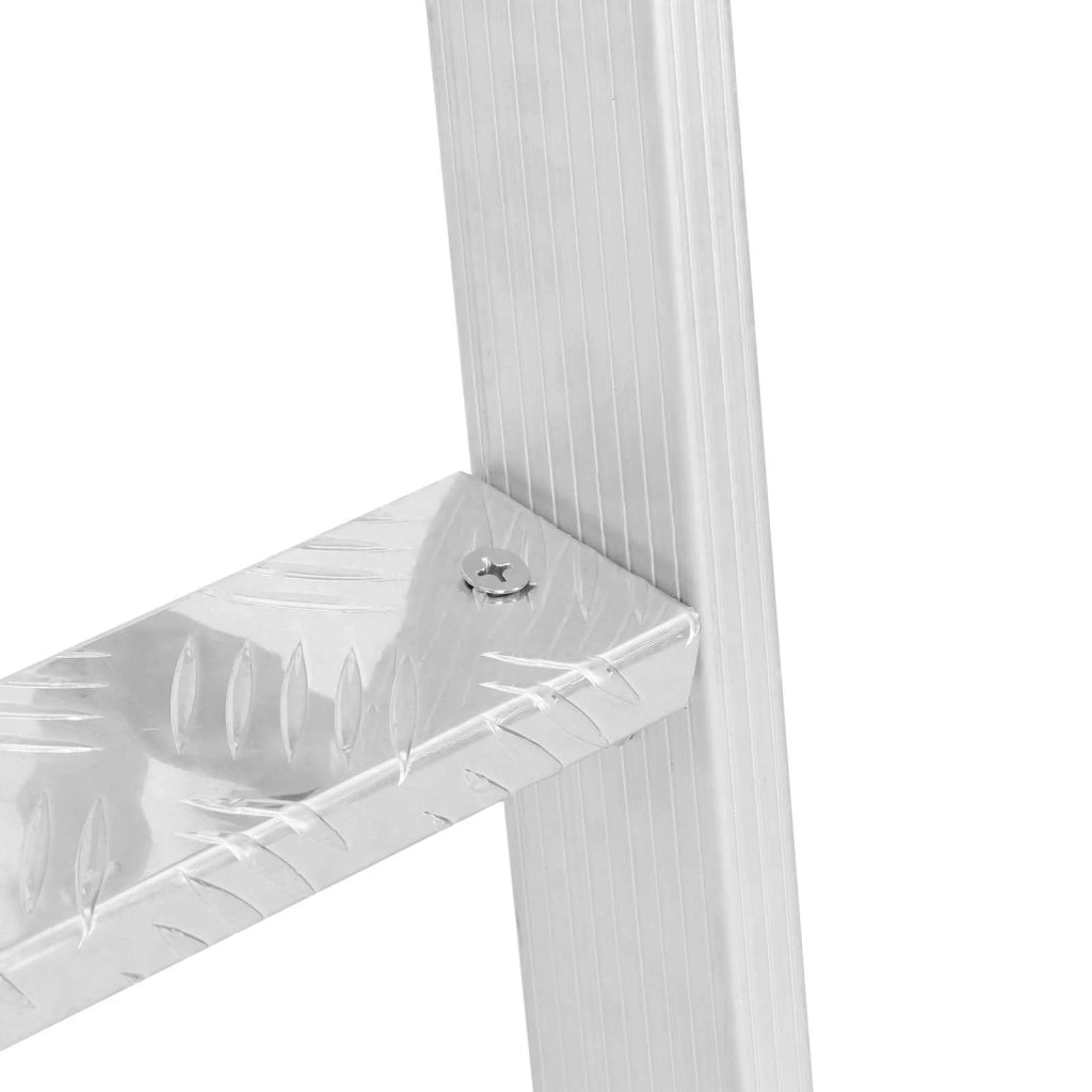 Scala da Dock a 4 Gradini Argento 58 x 77 x 166 cm Alluminio CFW3906246