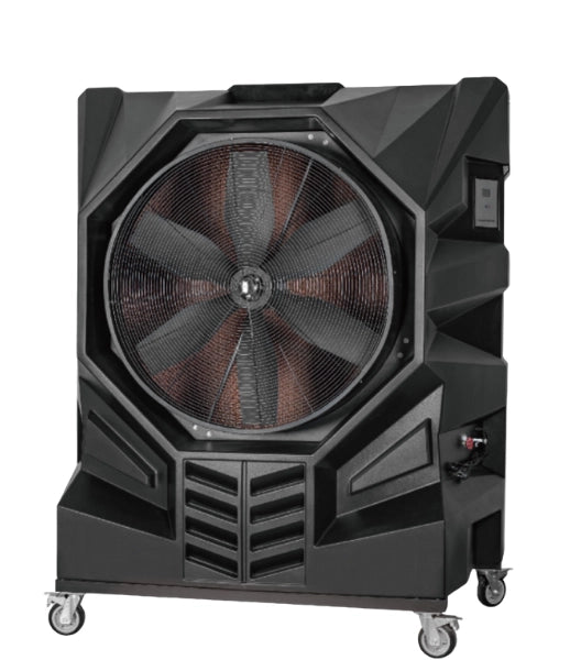 KRS EVC400B Raffrescatore evaporativo portatile in plastica 38.000 mc/h 1960x980x2000 300l Nero