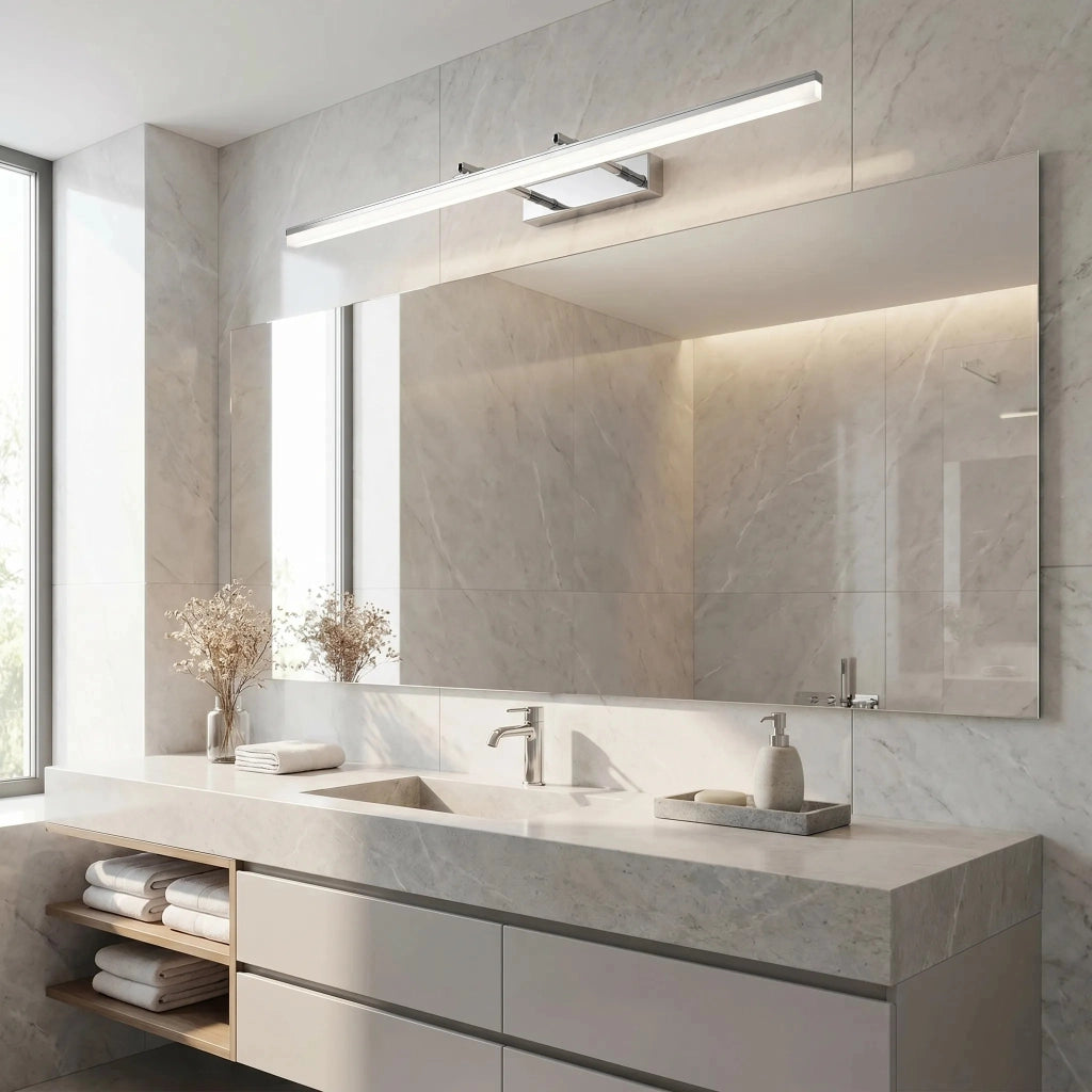Applique Da Bagno Led APP1871-1W 80cm Chrome