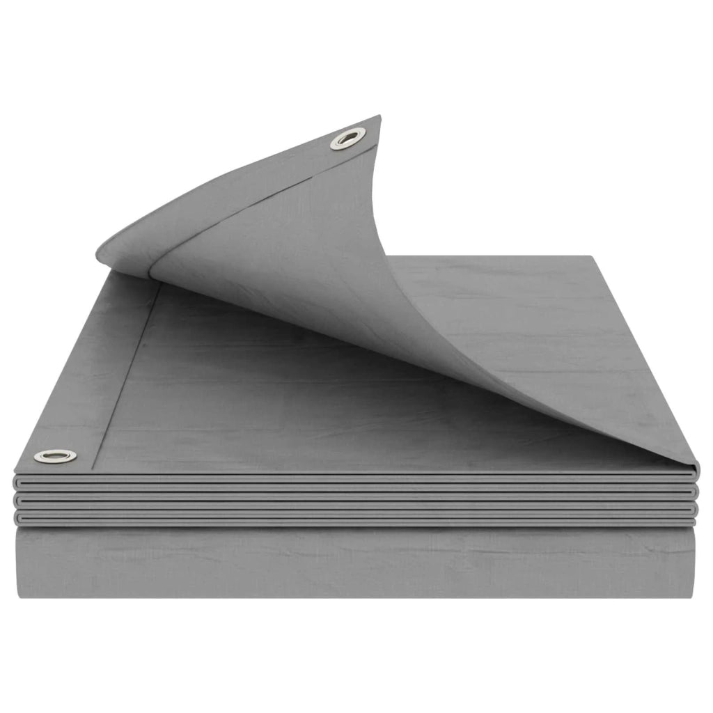 Telo con Occhielli Grigio Chiaro 8 x 10 m 260 gsm PE 42039333