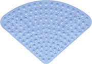 Mat di gomma antiscivolo per doccia - Mat di doccia quadrato anti-batterico - Mat di doccia o vasca antiscivolo 54x54CM