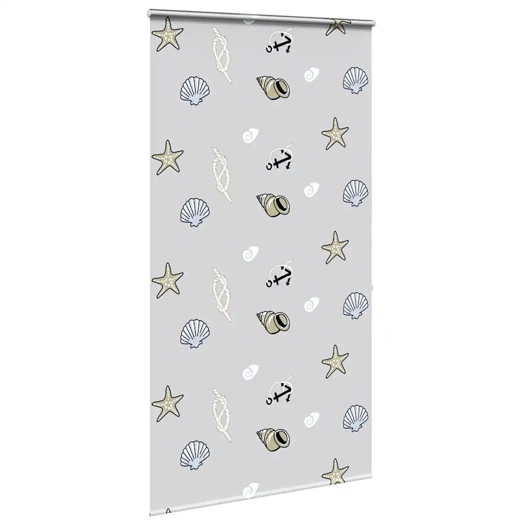 Tenda a Rullo per Doccia Cassonetto 140x240cm Larghezza Tessuto