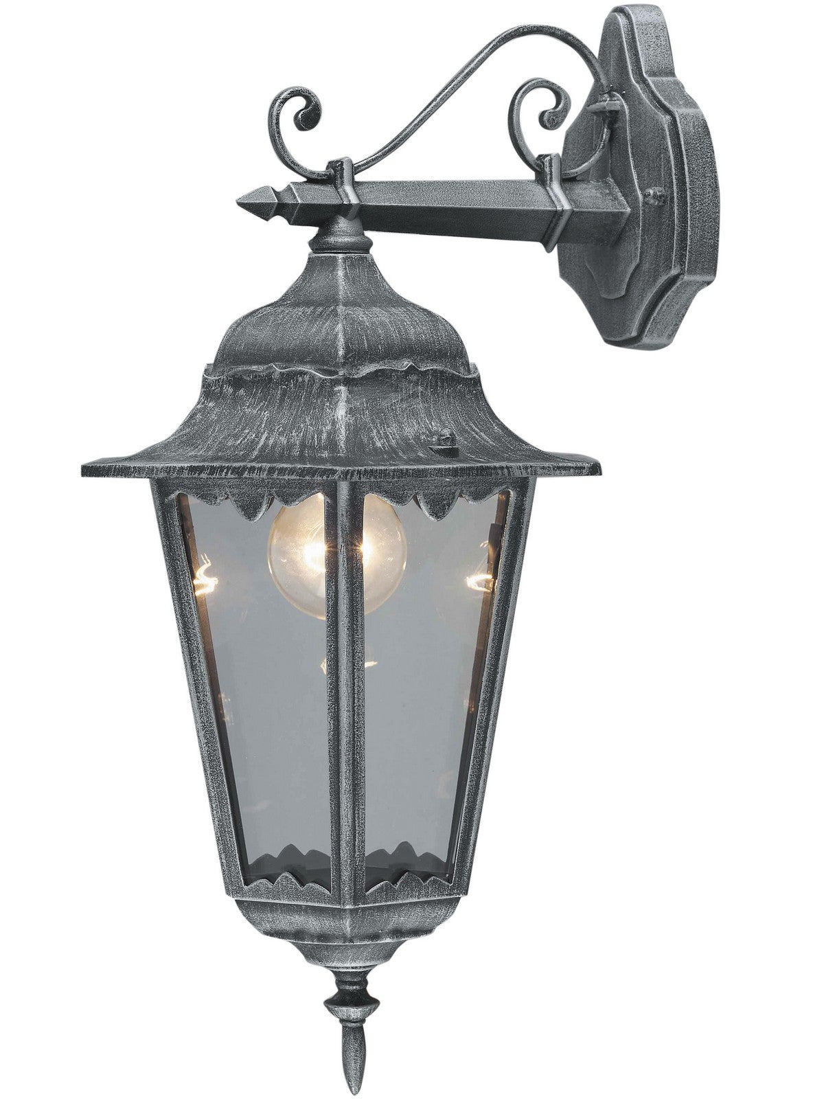 lanterna irlanda w100 c/braccio grigio ghisa cod:ferx.41604