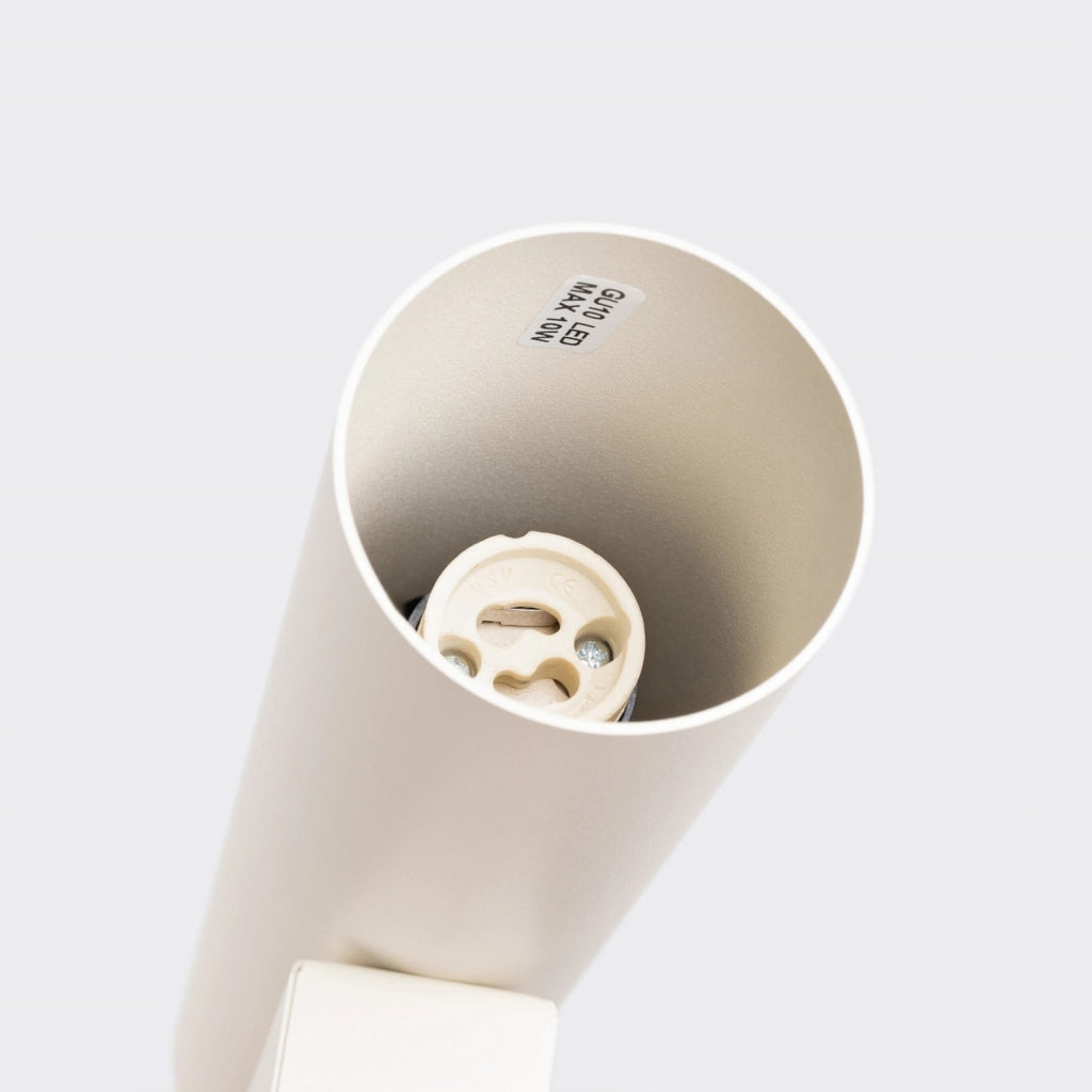 Applique MODENO Pure Lume beige tubo 30cm 2xGU10 su-giù