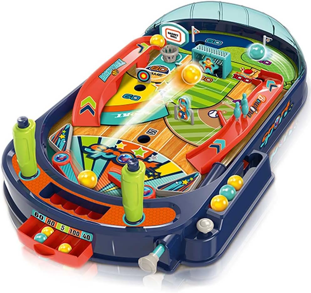Flipper Pinball Gioco Arcade Classico per Bambini Giocattolo Idea Regalo Retrò