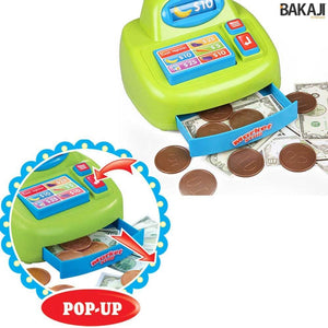 Supermercato Giocattolo per Bambini Supermarket Registratore Cassa 70 Accessori