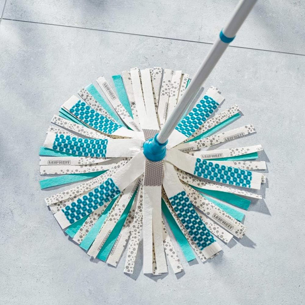 Testina Ricambio Leifheit Power Mop 3in1 52066 Mocio a Frange Lavapavimenti