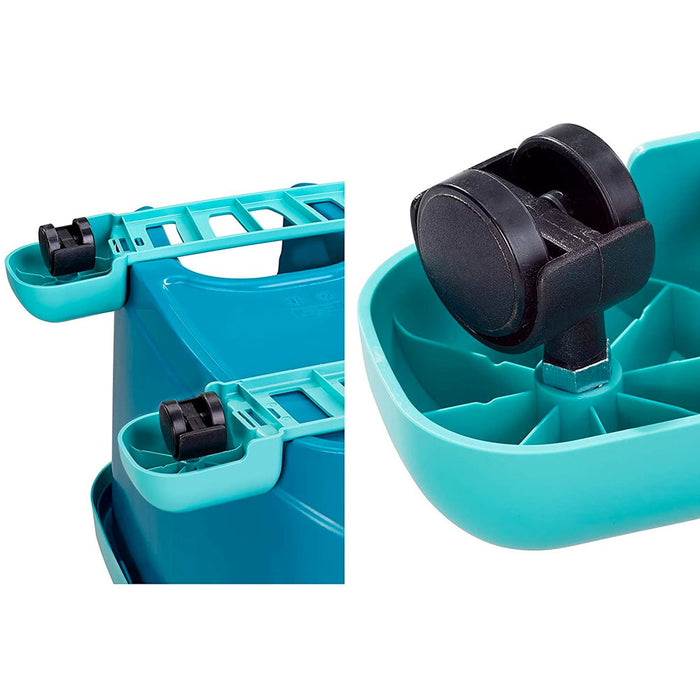 Carrello Secchi Pulizie con Rotelle Leifheit Clean Twist Disc Mop