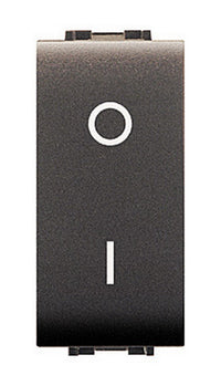 life art.4009 interruttore bipolare nero cod:ferx.41616