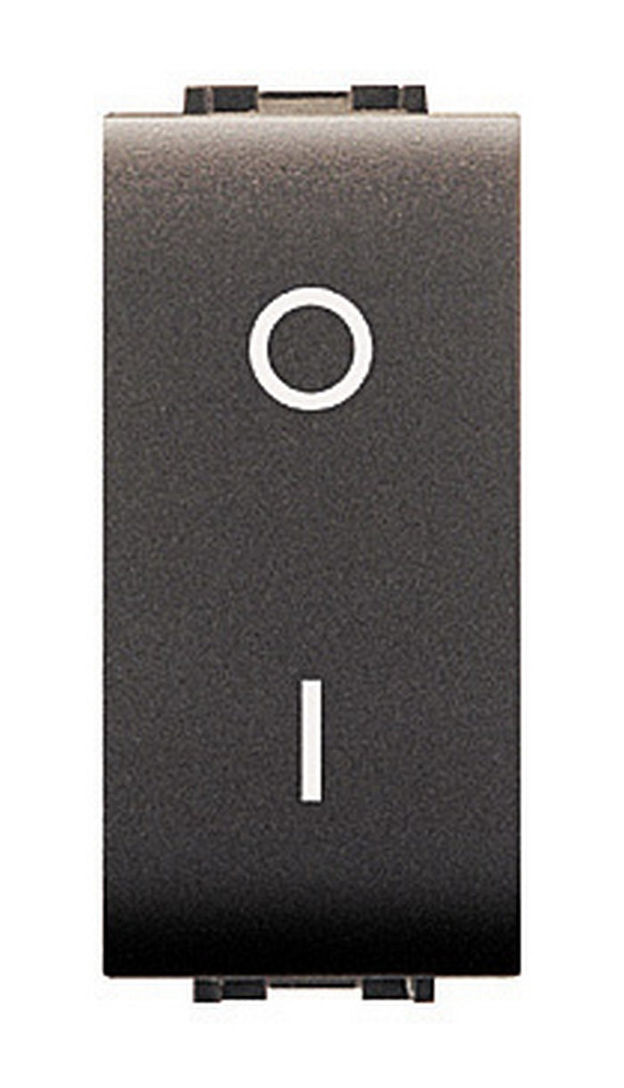 life art.4009 interruttore bipolare nero cod:ferx.41616