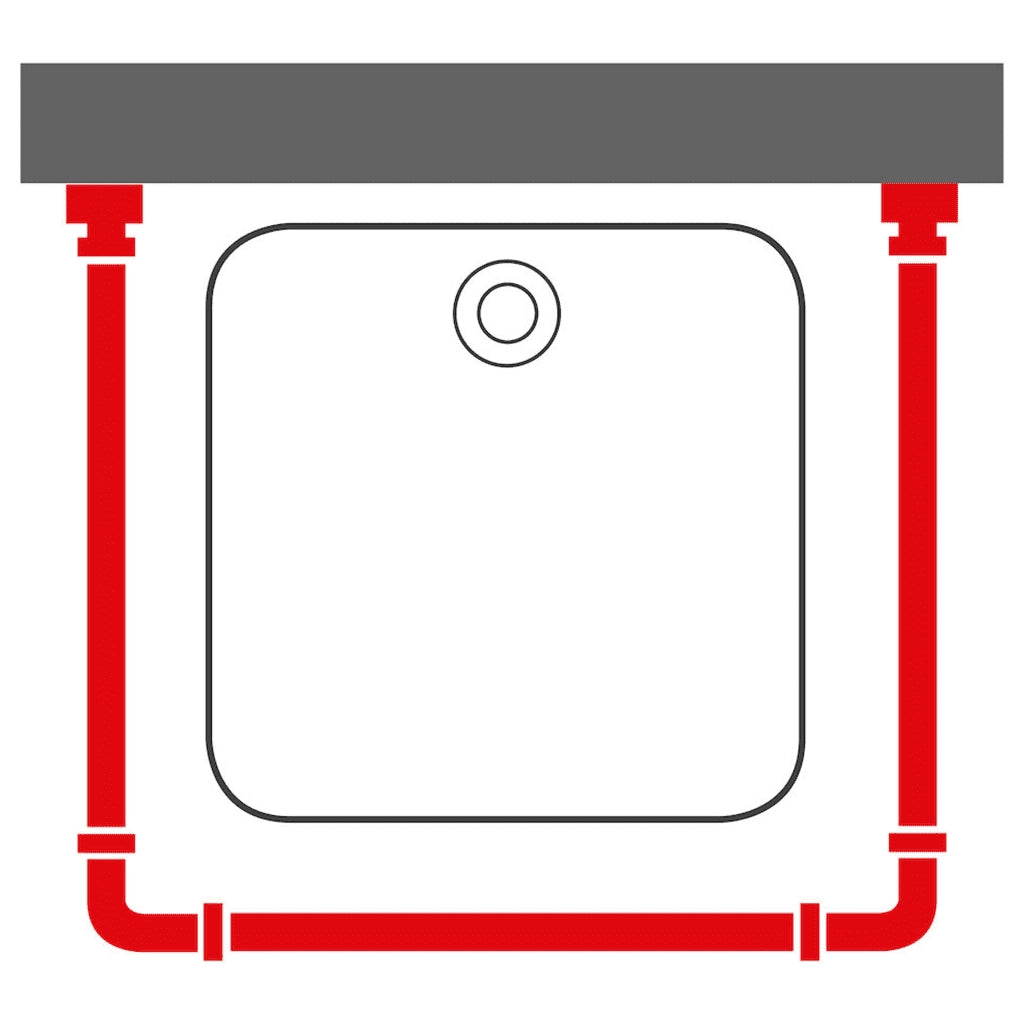 Sealskin Barra per Tenda da Doccia Combi Cromata 436885
