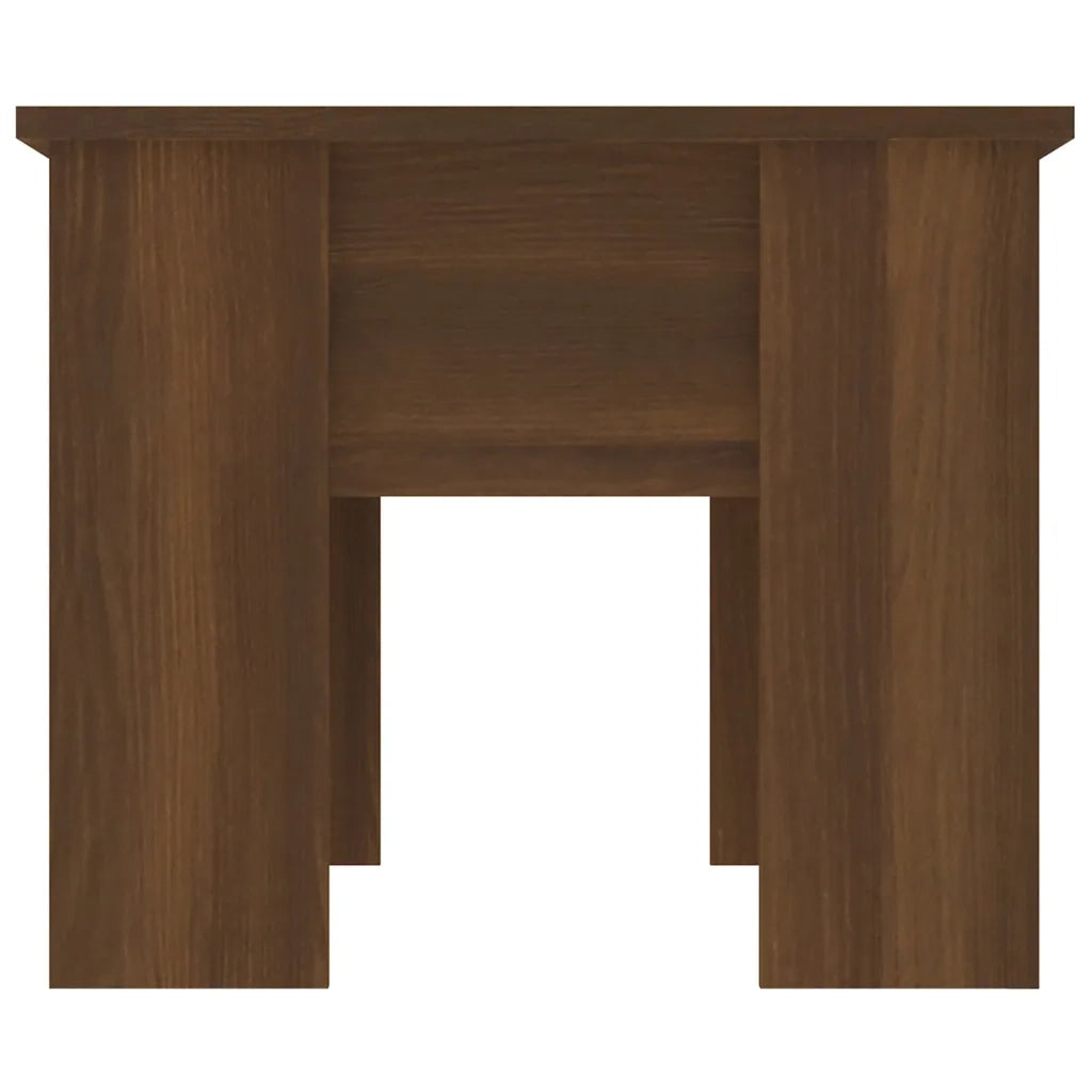 Tavolino da Salotto Rovere Marrone 79x49x41cm Legno Multistrato 819283