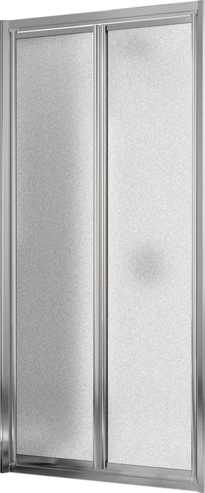 Porta Doccia 75 cm 2 Ante Battenti in Cristallo Opaco 4mm H198 Fosterberg Maribo