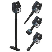 Hoover HF4, Aspirapolvere senza filo, Nero/Argento, 0,7L, Senza sacchetto