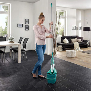 Lavapavimenti Leifheit Set Combi M con Secchio e Strizzatura