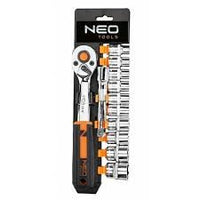 Topex 10-020 chiavi buss.esagona nale con cricchetto 3/8 set 12