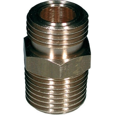 RACCORDO A NIPPLE IN OTTONE CON FILETTATURA DX/SX- 1/4M. x 20/11/4- NOVAC- pezzi 1