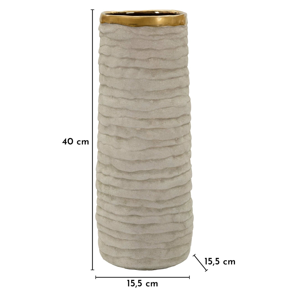 Fasezaha, Vaso Finitura Naturale, Beige