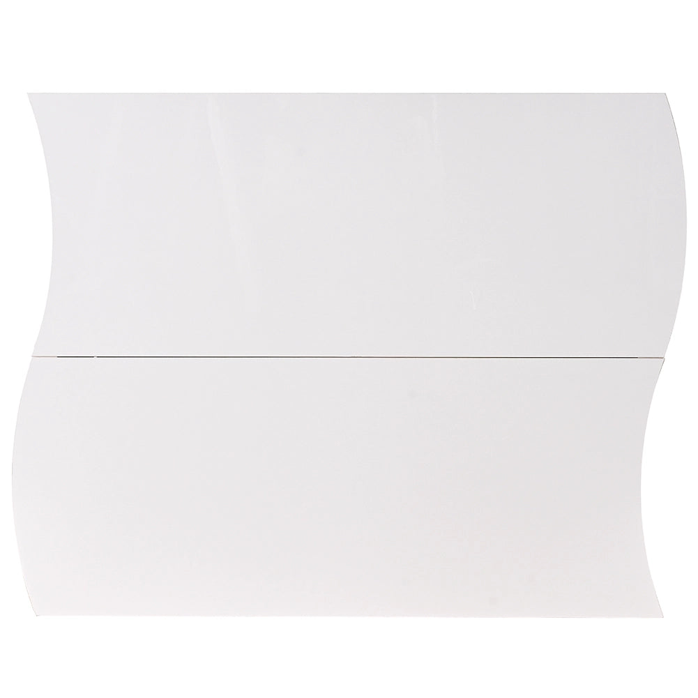 Scarpiera Ingresso in Legno Lucido ONDE 2 Ante Bianco Salvaspazio 101x26.5x81cm