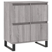 Buffet credenza cassettiera armadio mobile contenitore organizer per cucina soggiorno salotto Sonoma 60 x 35 x 70 cm legno ingegnerizzato grigio 02_0036403