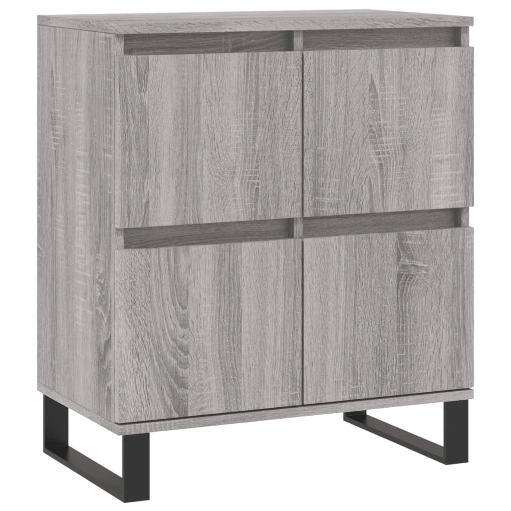 Buffet credenza cassettiera armadio mobile contenitore organizer per cucina soggiorno salotto Sonoma 60 x 35 x 70 cm legno ingegnerizzato grigio 02_0036403