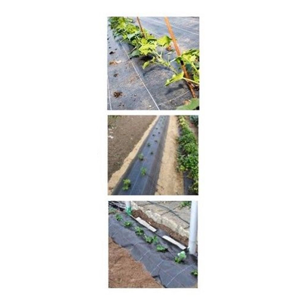 Trade Shop - Rete Anti Erba Telo Pacciamatura Per Orto Giardino Serra 1.5x10mt Resistente 023297 -