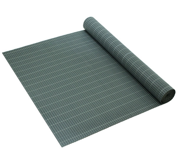 Frangivista a Tappetino Hidden in PVC Schermatura Esterna 200x300 cm Grigio [neu.haus]