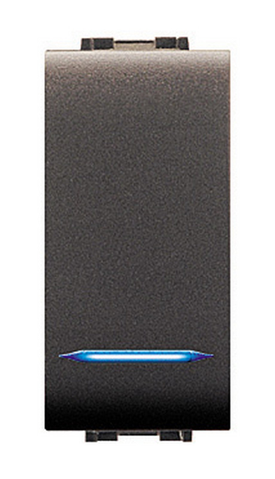 life art.4018 pulsante unipolare illuminabile nero cod:ferx.41661