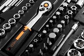 Topex 10-078 set bussole 1/4, 3 3/8, 1/2, 233 pz