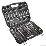 Topex 10-074 set di bussole 1/4 4, 3/8, 1/2, 182 pezzi