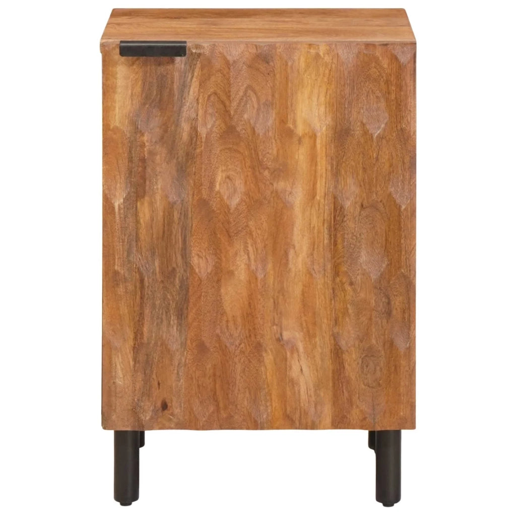 Mobile da Bagno | Armadio da bagno Marrone 38 x 33 x 58 cm Legno di mango massello