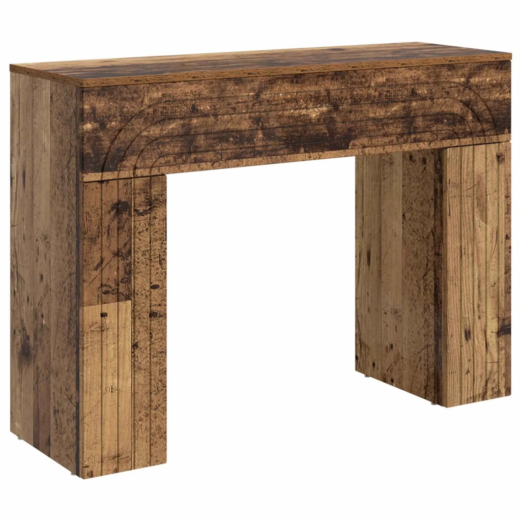 Tavolino da salotto Legno antico 102 x 35 x 75 cm 899934
