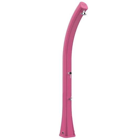 Doccia Solare In Polietilene Happy Xl Con Lavapiedi Colore Fuxia Cv-H420/4003