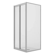 Box Doccia Angolare 70x90CM H185 Cristallo Trasparente Fisso+Saloon 2 Ante Battente 70 mod. Clint