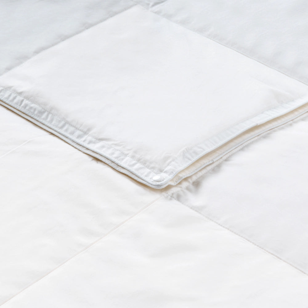 Piumino Japara Imbottitura in piuma d'anatra 150 x 200 cm Due strati per tutte le stagioni Matrimoniale