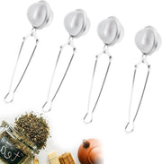 Set di 4 infusori per tè | Infusore per tè in gel | Acciaio inossidabile 304 | Diametro 4,5 cm