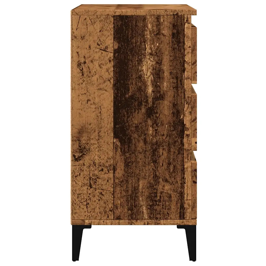 Credenza | Madia | Buffet da pranzo | Armadio da pranzo Legno Vecchio 60x35x70 cm in Legno Multistrato