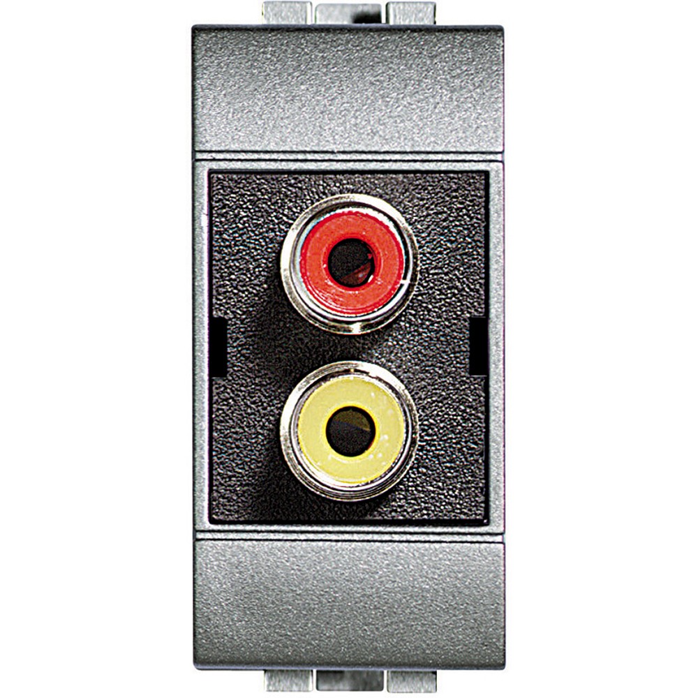 Living Int - Modulo doppio RCA - NT4269R