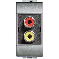 Living Int - Modulo doppio RCA - NT4269R