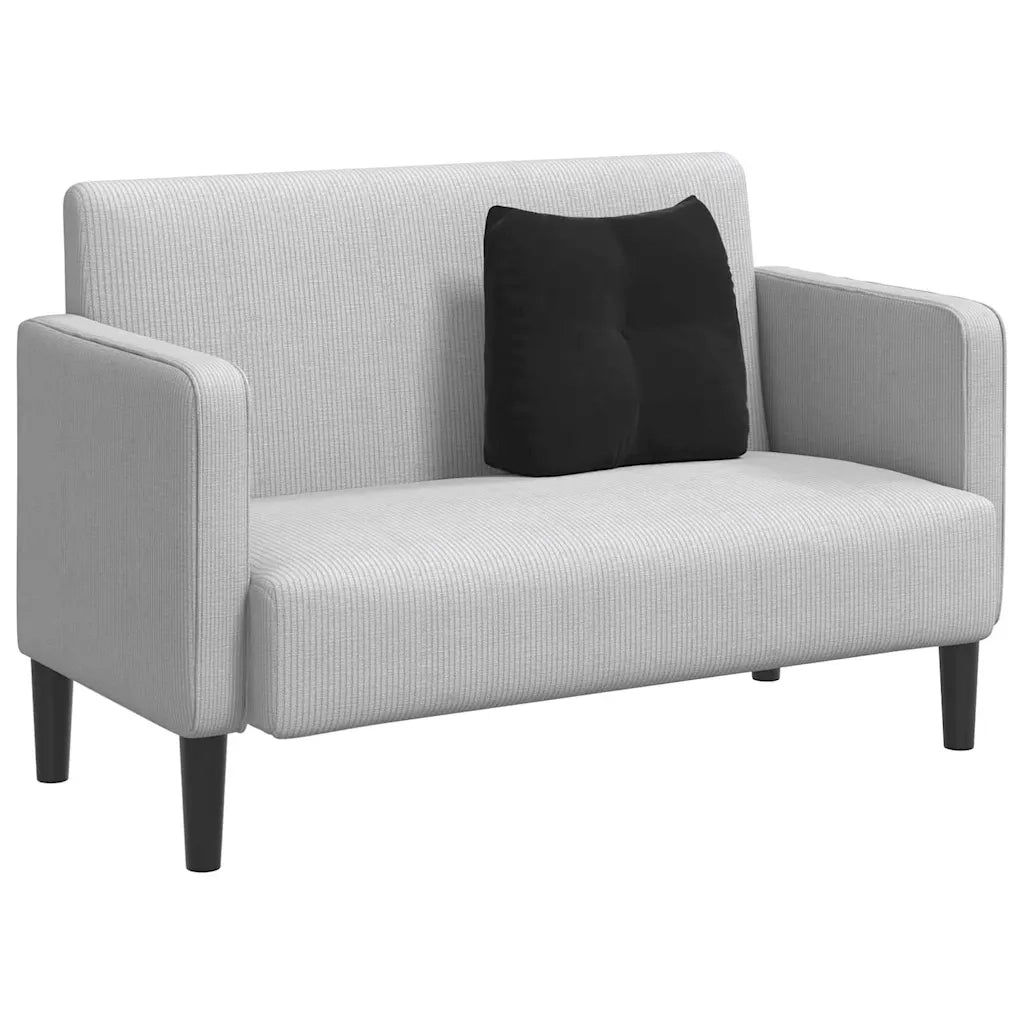 Cuscino per Schiena Nero 45 x 24 x 50 cm Velluto