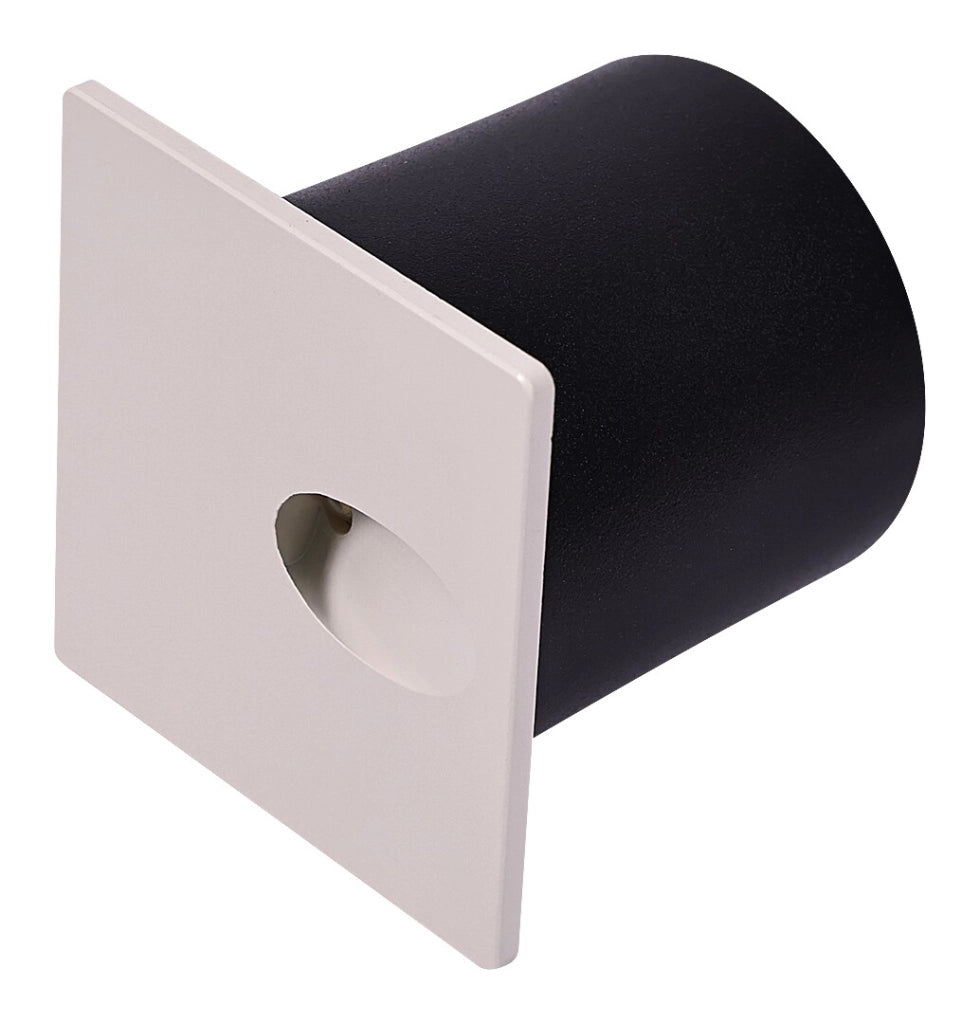 Segnapasso quadrato bianco LED 3W 3000K IP54 Rabalux