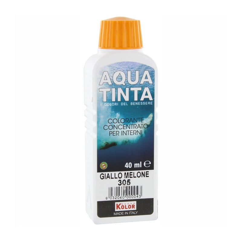 AQUATINTA PER INTERNI 40 ML GIALLO MELONE 305- 10,0 pz