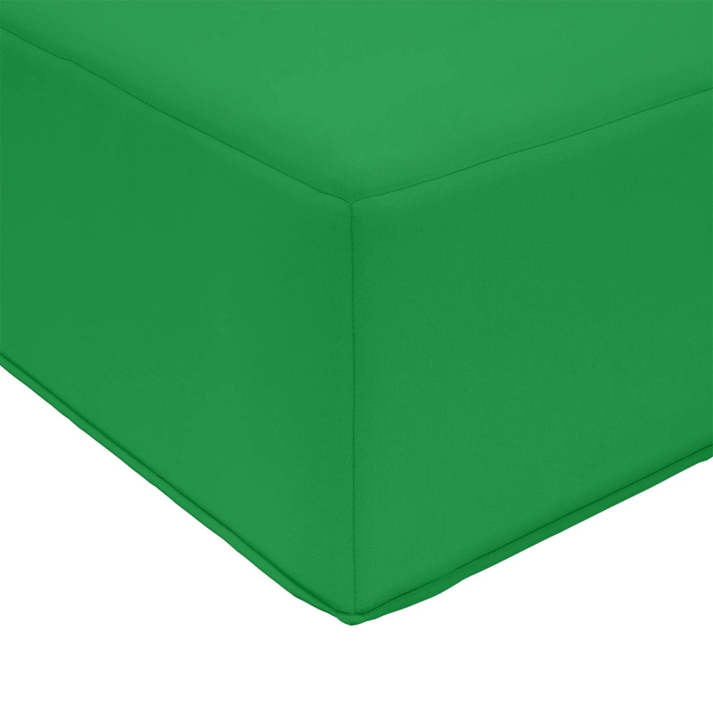 Cuscino da Sedia Esterno Verde 40 x 40 x 8 cm 100% Poliestere