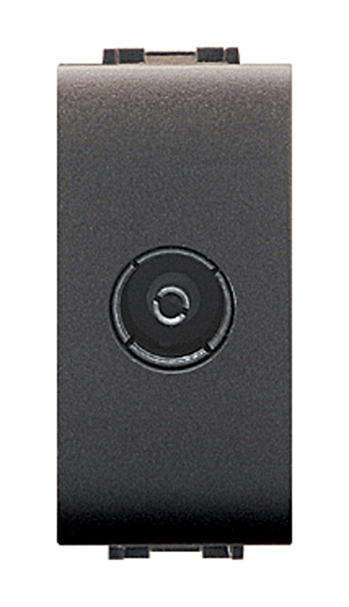 life art.4048/1 presa coassiale tv diretta nera cod:ferx.41698