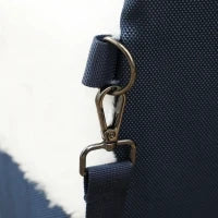 Seggiolino auto per cane con cintura di sicurezza e fissaggio, 55 x 46 x 32 cm, Blu scuro